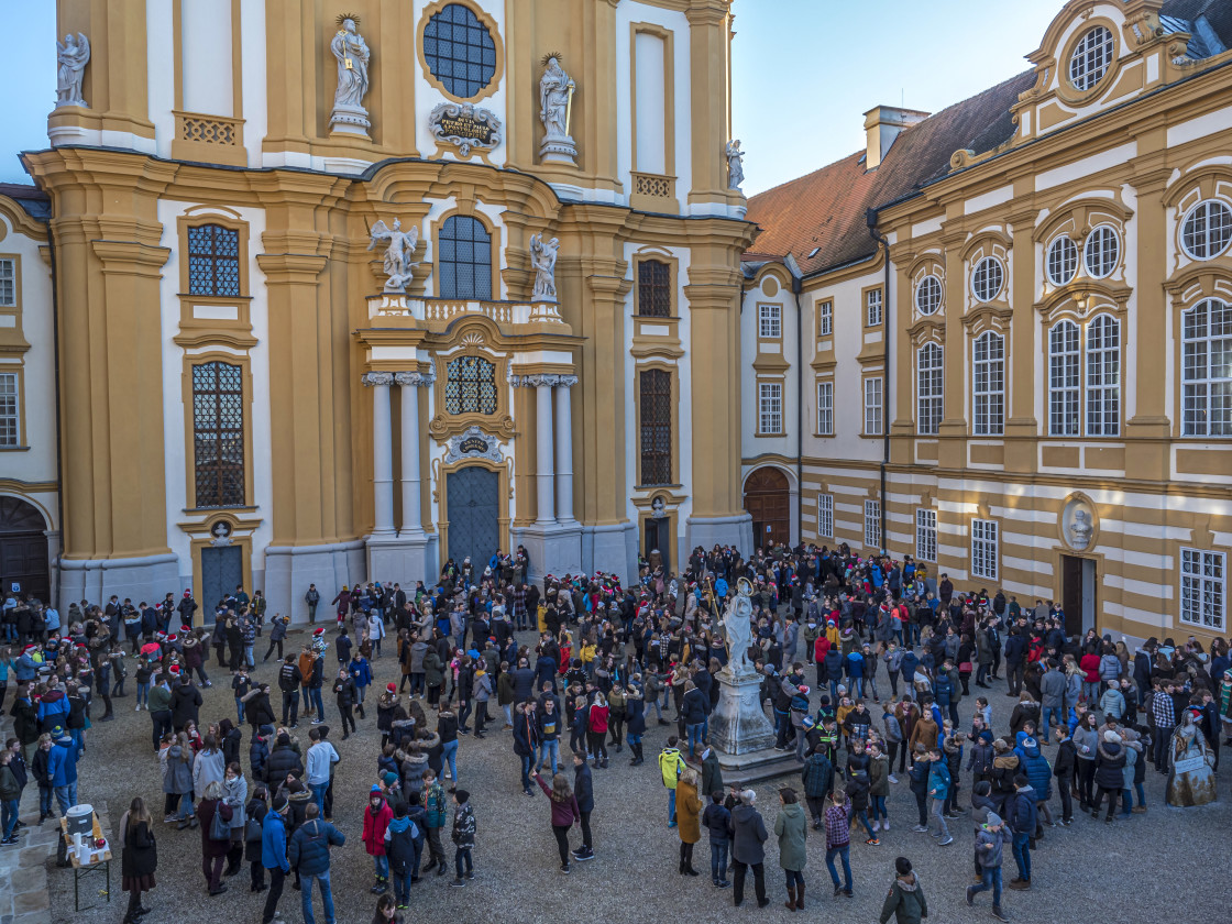 "Melk Abbey" stock image