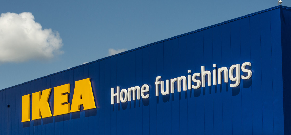 "IKEA building in Jacksonville Florida" stock image