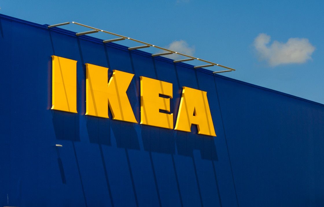 "IKEA building in Jacksonville Florida" stock image