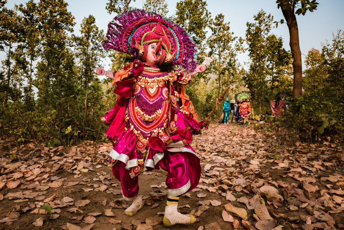 "Chhau Dance" stock image