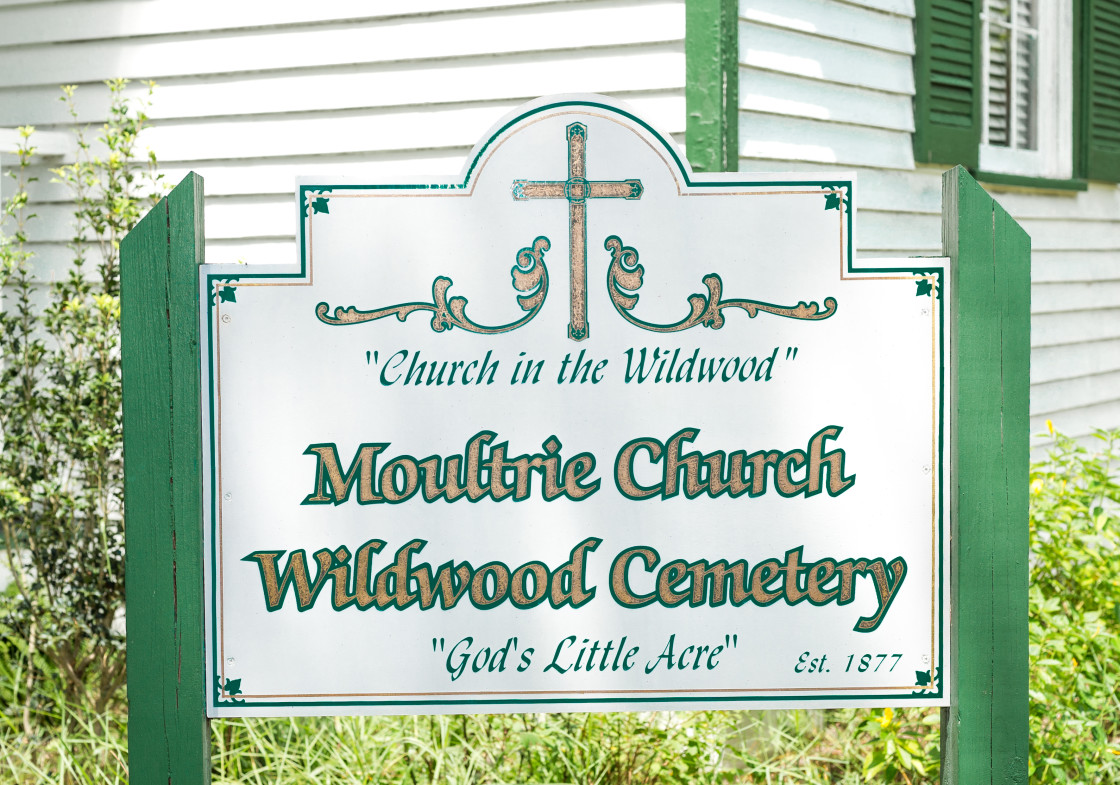 "Moultrie Church" stock image