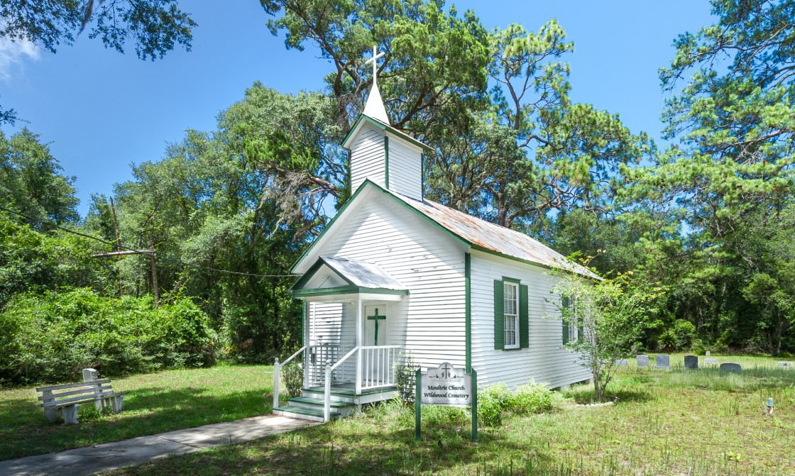 "Moultrie Church" stock image