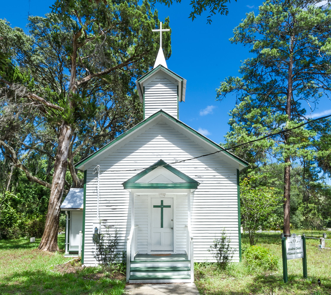 "Moultrie Church" stock image