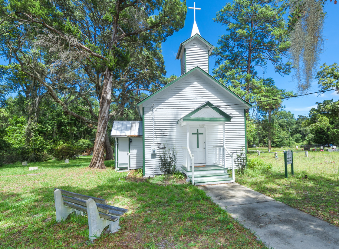 "Moultrie Church" stock image