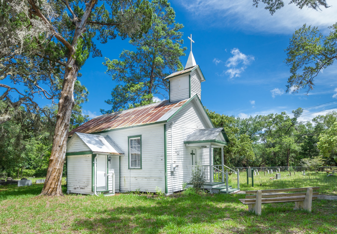 "Moultrie Church" stock image