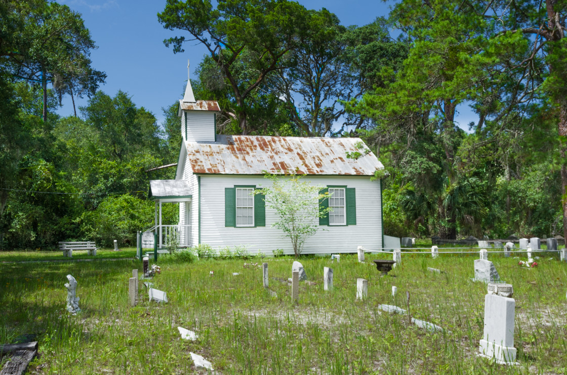 "Moultrie Church" stock image