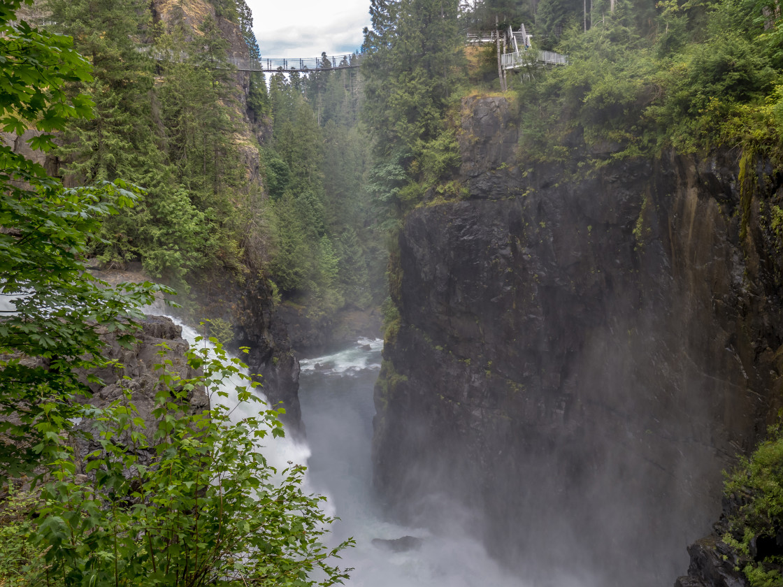 "Elk Falls Park" stock image