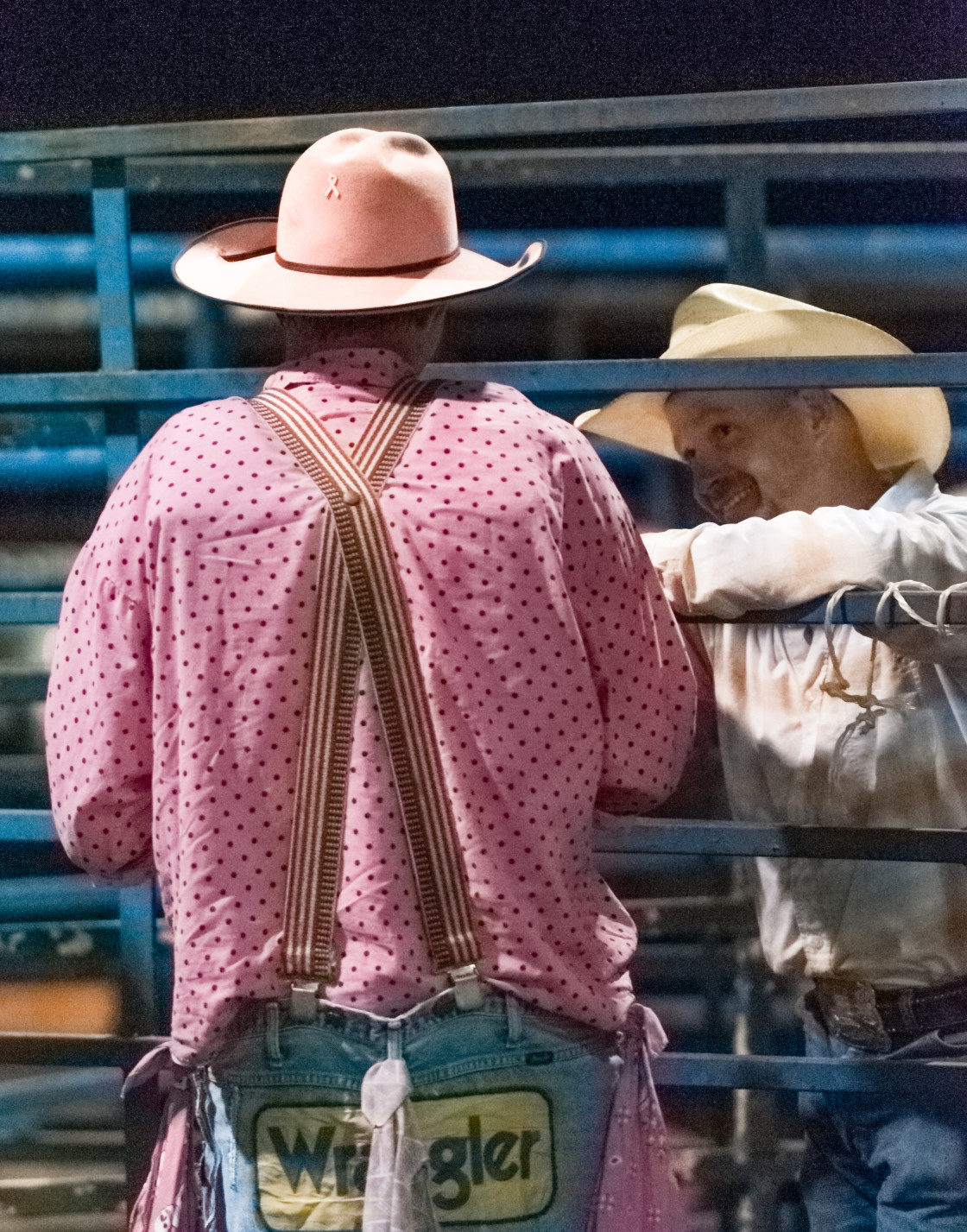 "Rodeo clown" stock image