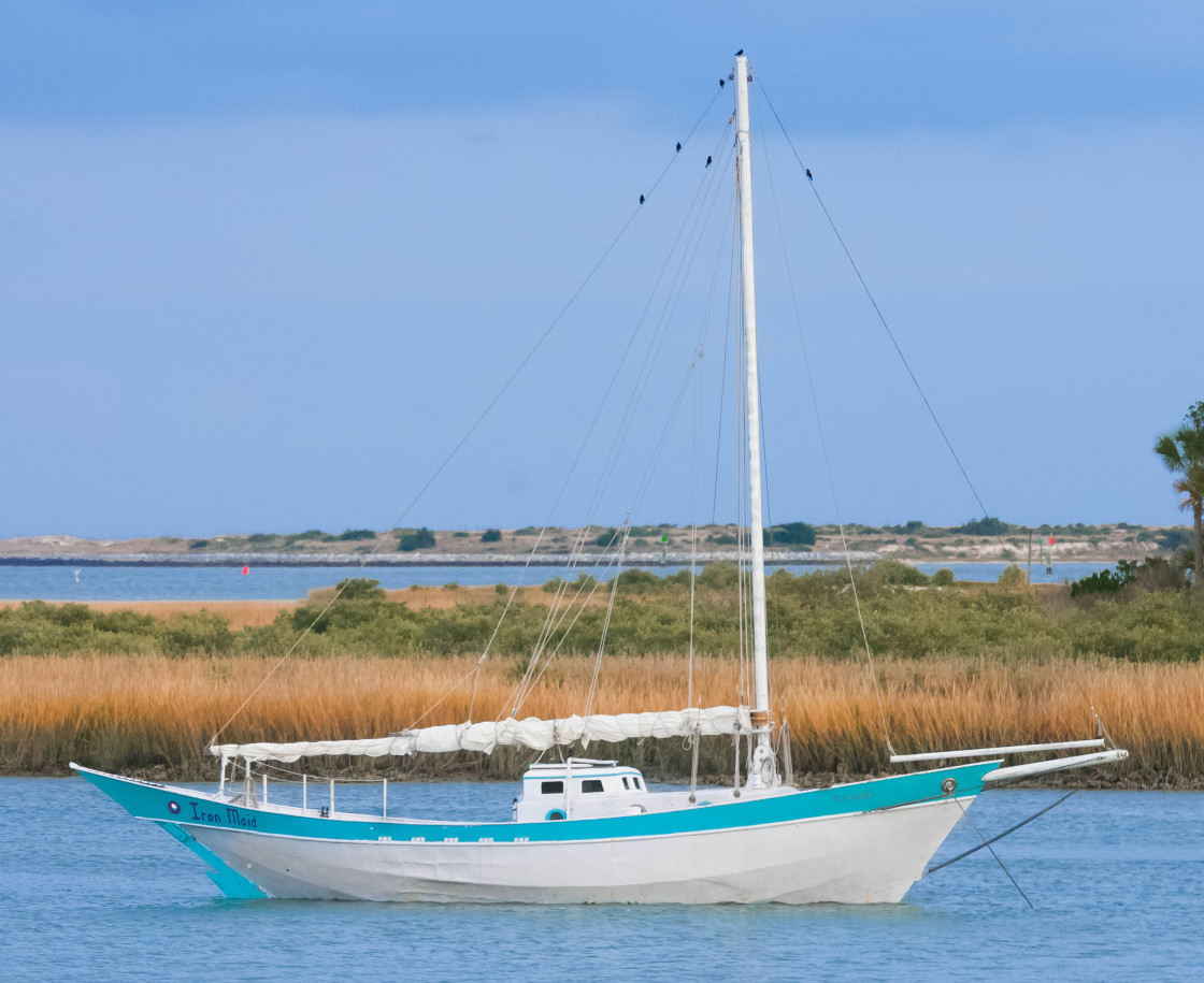 "Sailing yacht" stock image