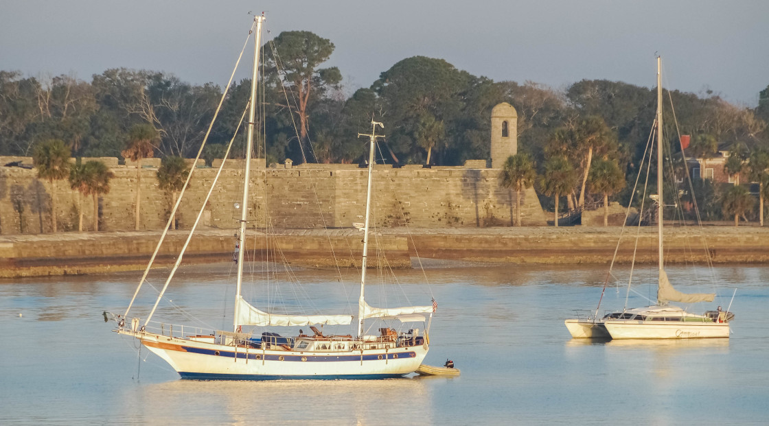 "Sailing yachts" stock image