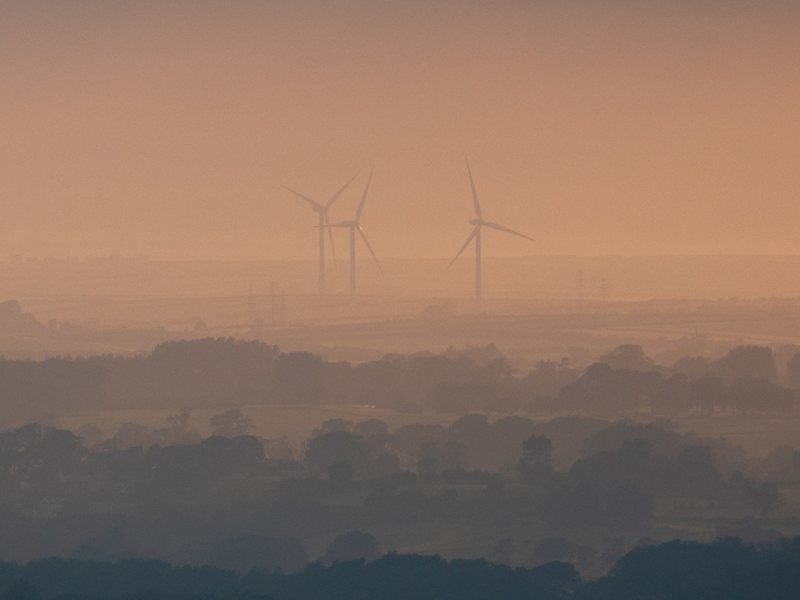 "Windmills 2" stock image