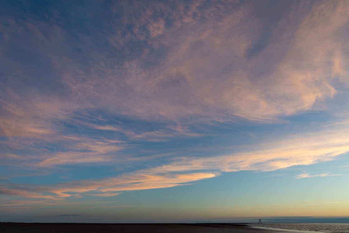 "Solway clouds 1" stock image