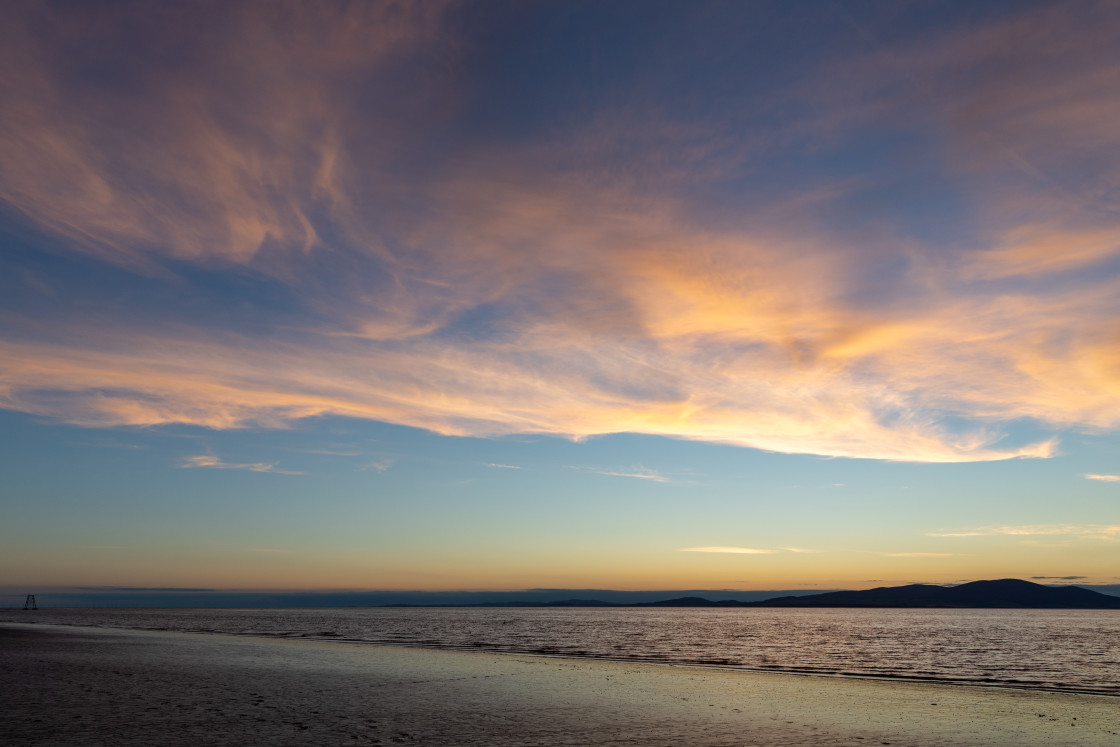 "Solway clouds 2" stock image