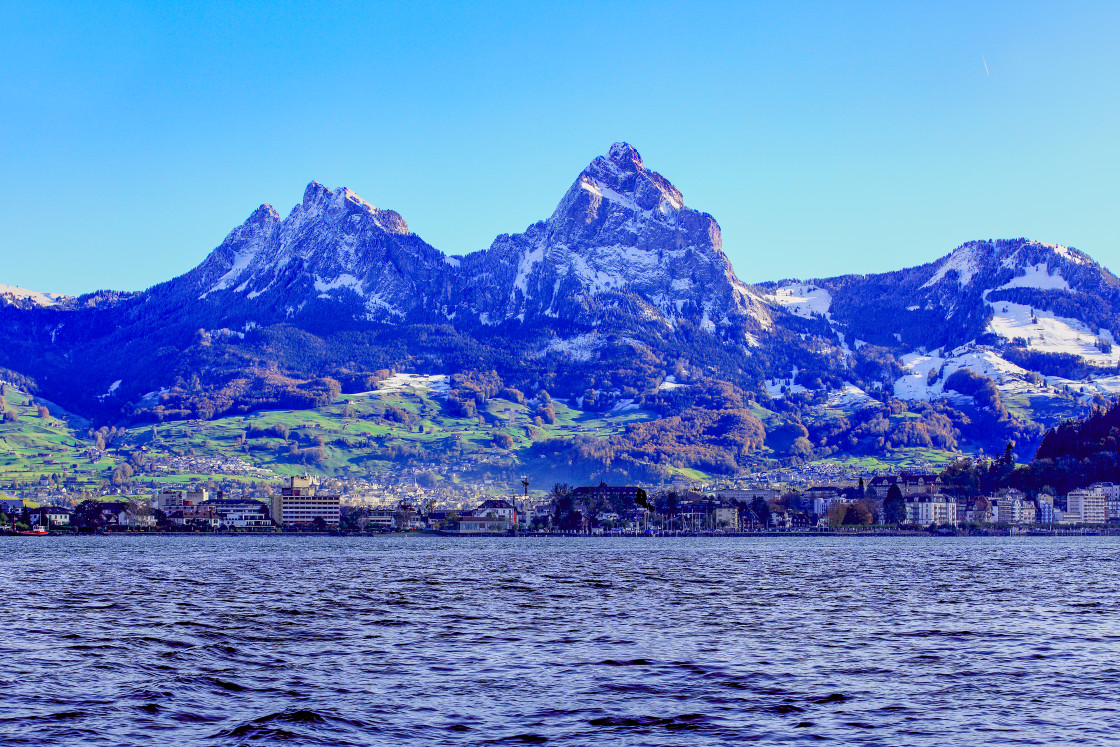 "Brunnen, Switzerland" stock image