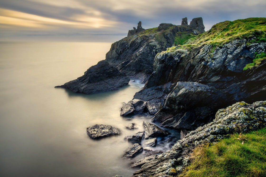 "Black Castle Wicklow" stock image