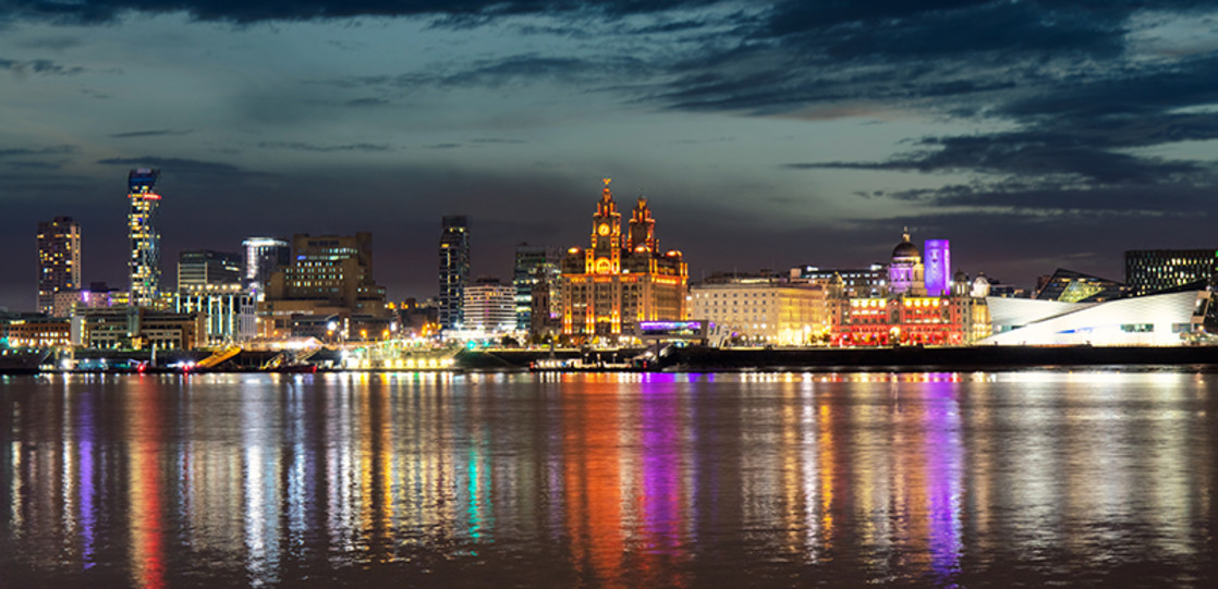 "Liverpool Waterfront" stock image