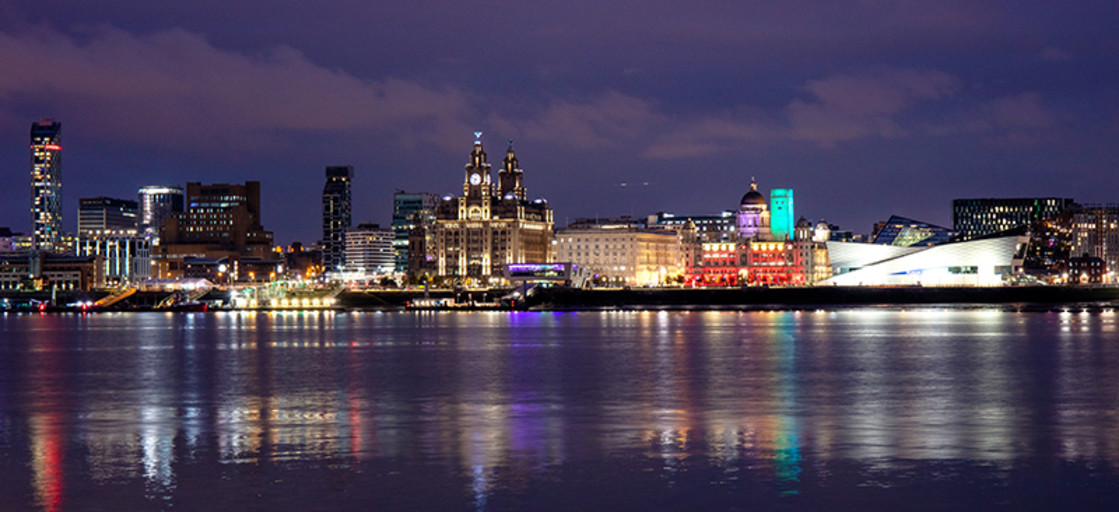 "Iconic Liverpool Waterfront" stock image