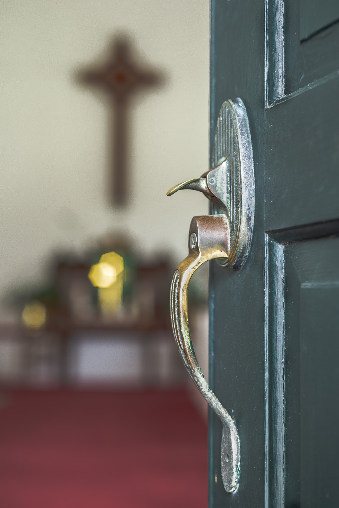 "First Presbyterian Church, St Marys, GA" stock image