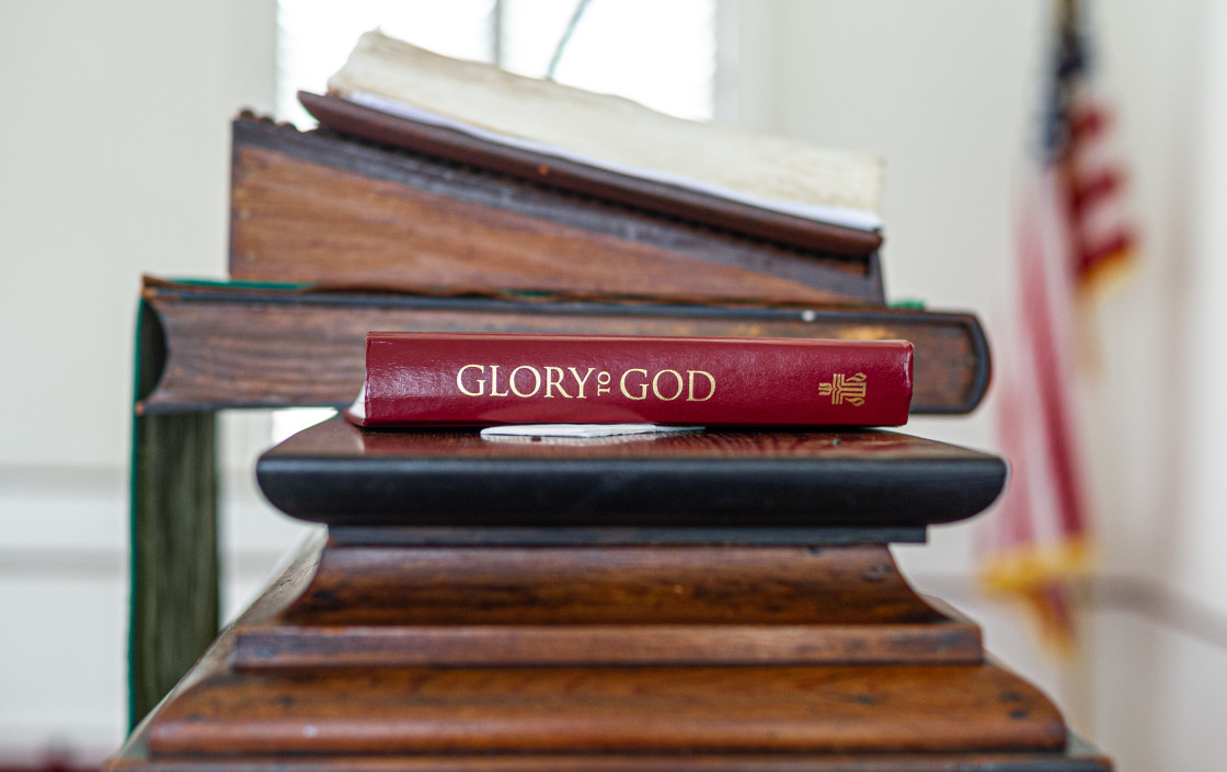 "First Presbyterian Church, St Marys, GA" stock image