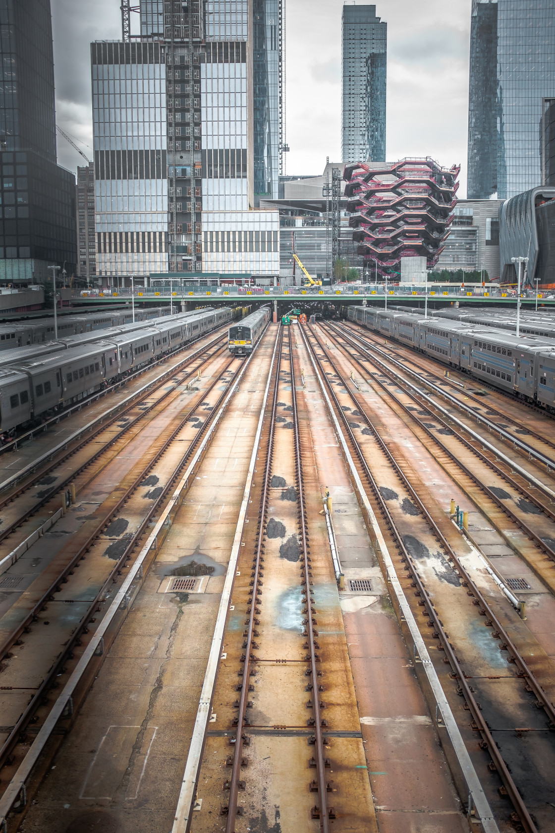 "New York Rail" stock image