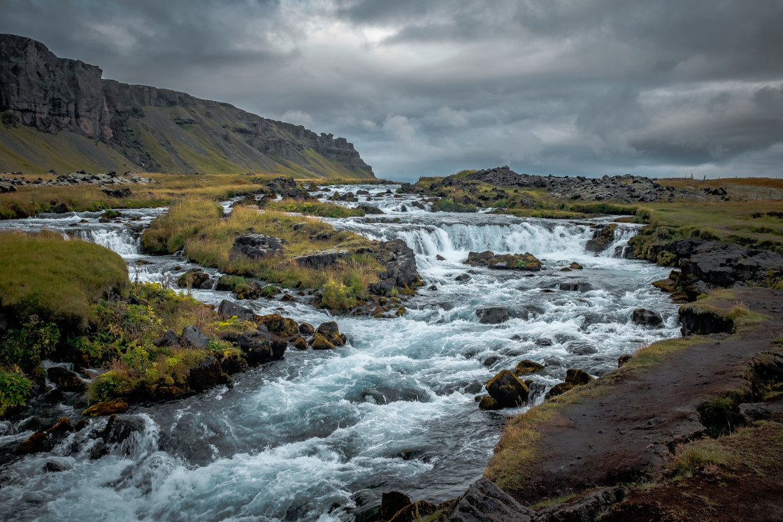 "Iceland Landscape Scene 2" stock image