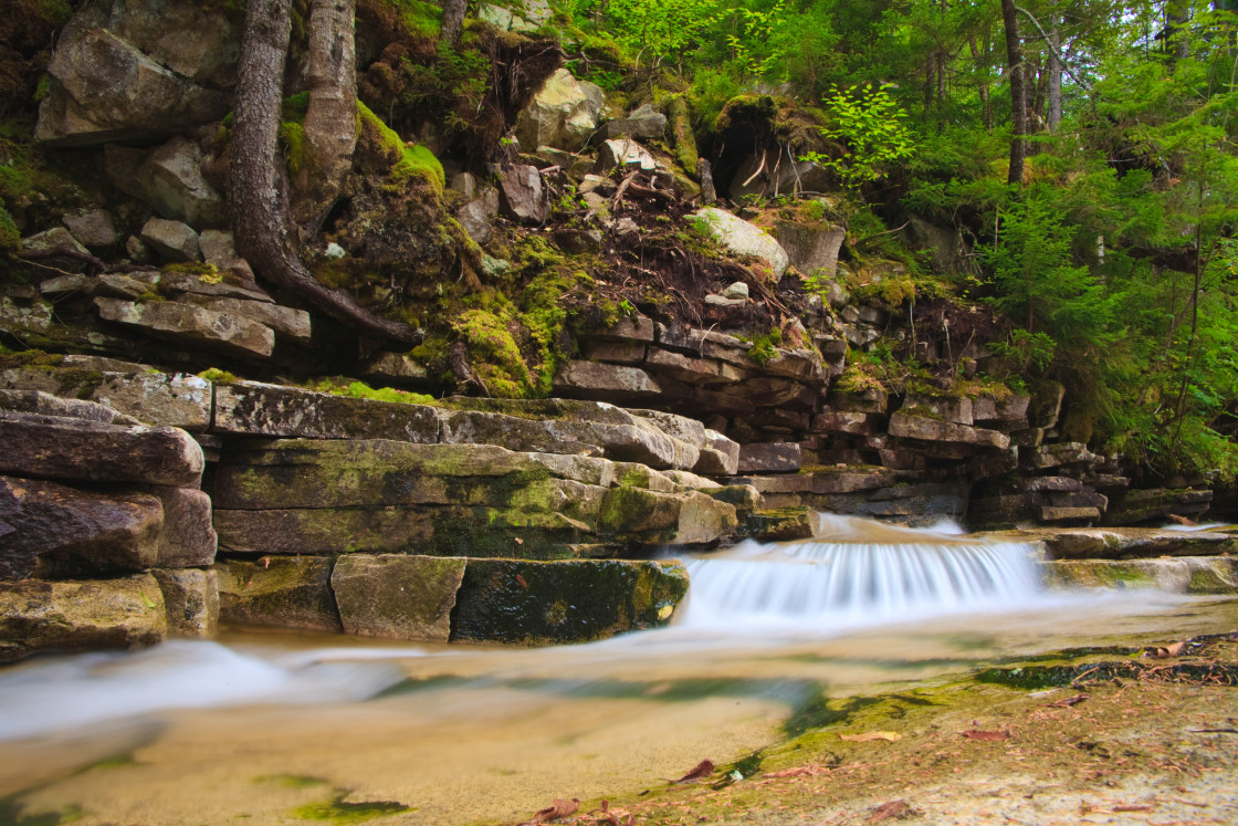 "Stream on Rock" by Joseph Hawk - $59.26 "Stream on Rock" stock image
