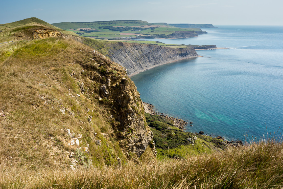 "Purbeck Coast" stock image