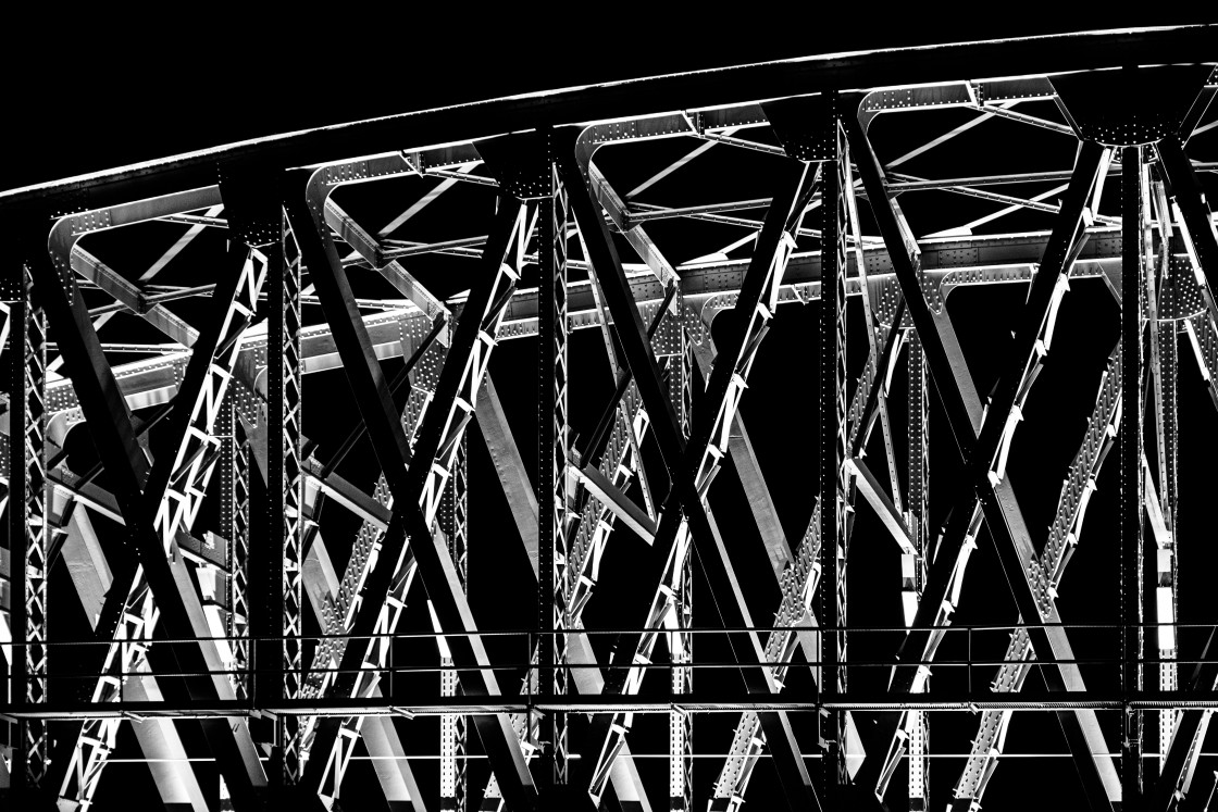 "Rotterdam by Night" stock image