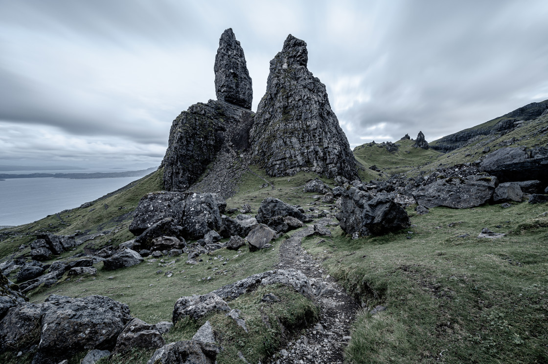 "The Storr. Isle of Skye" stock image