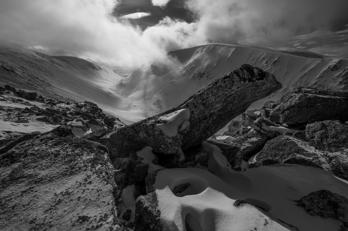 "Lairig ghru" stock image