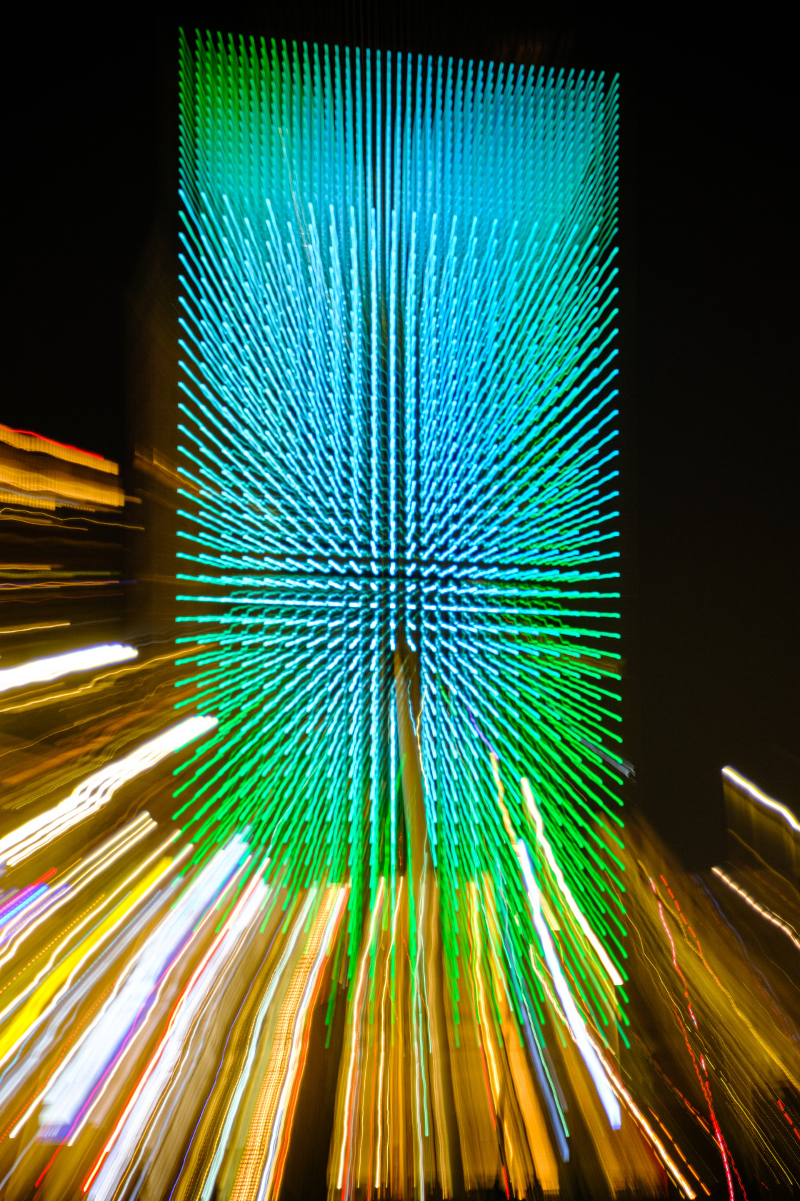 "Rotterdam by Night" stock image