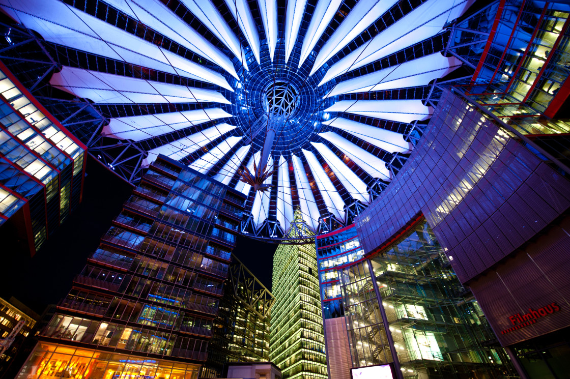 "SONY Center" stock image