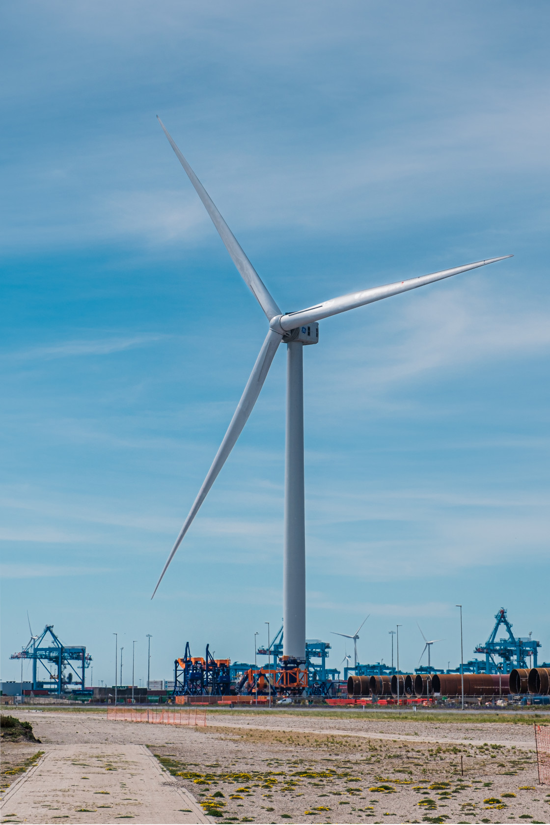 "Maasvlakte" stock image