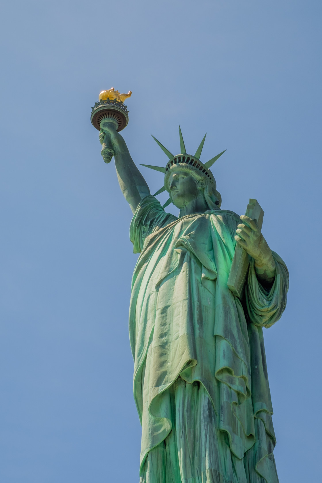 "Miss Liberty" stock image