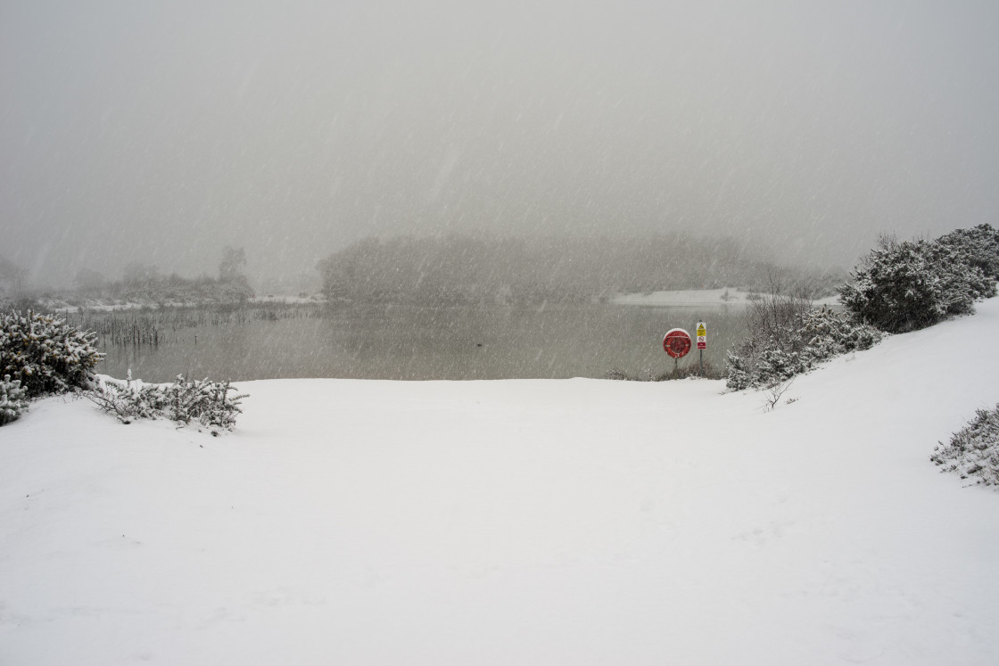 "Snow Storm" stock image