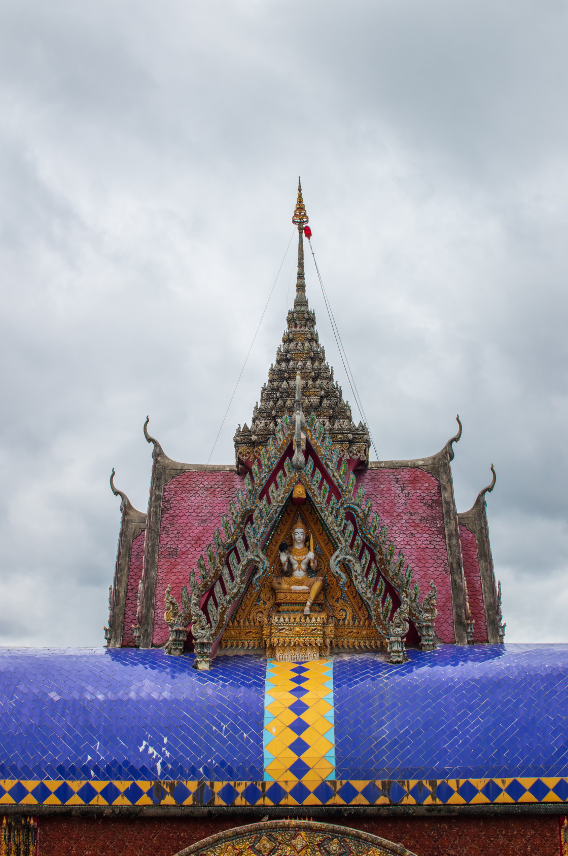 "Wat Phra That Ruang Rong in Sisaket Northeast Thailand" stock image