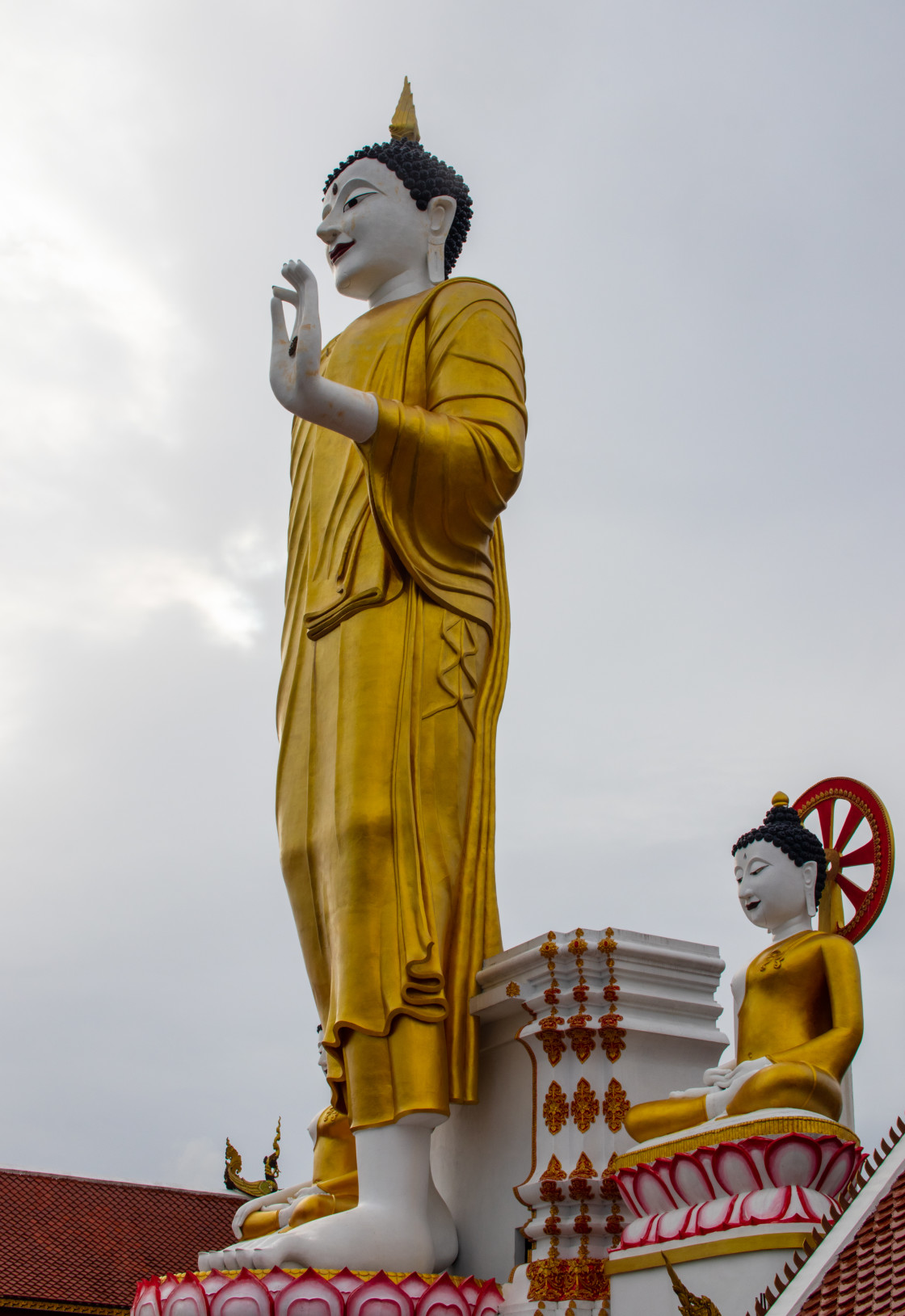 "Buddha Statue in Chiang Mai Thailand Asia" stock image