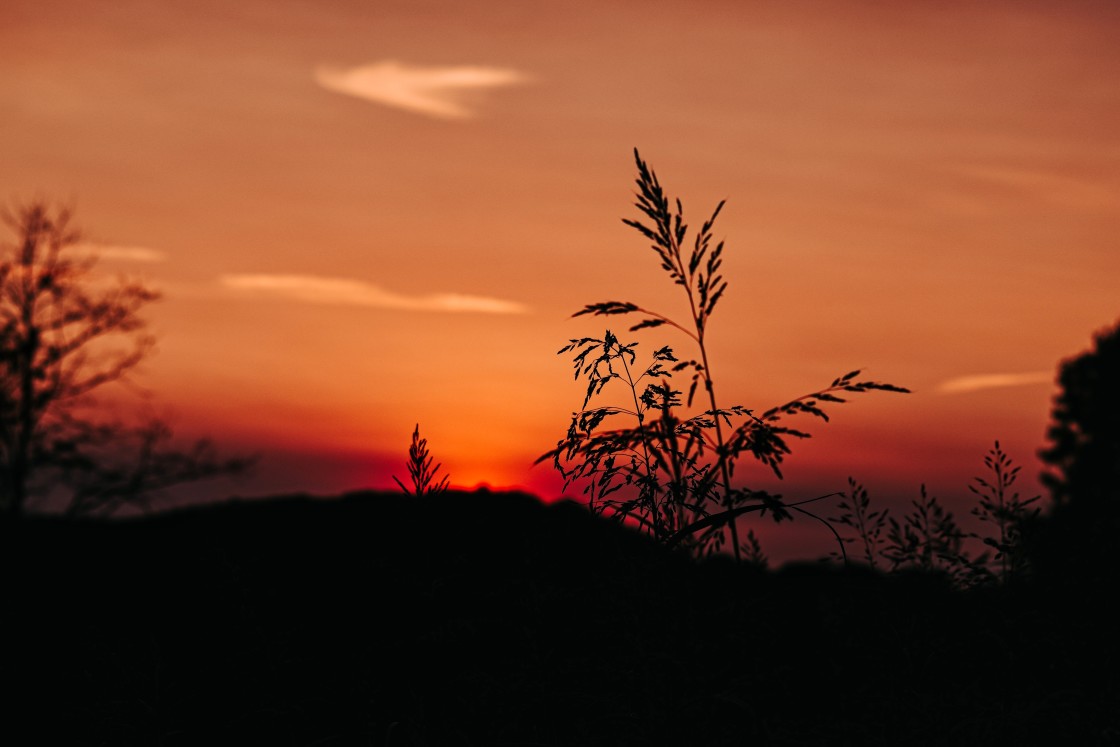 "Eastern Sunset" stock image