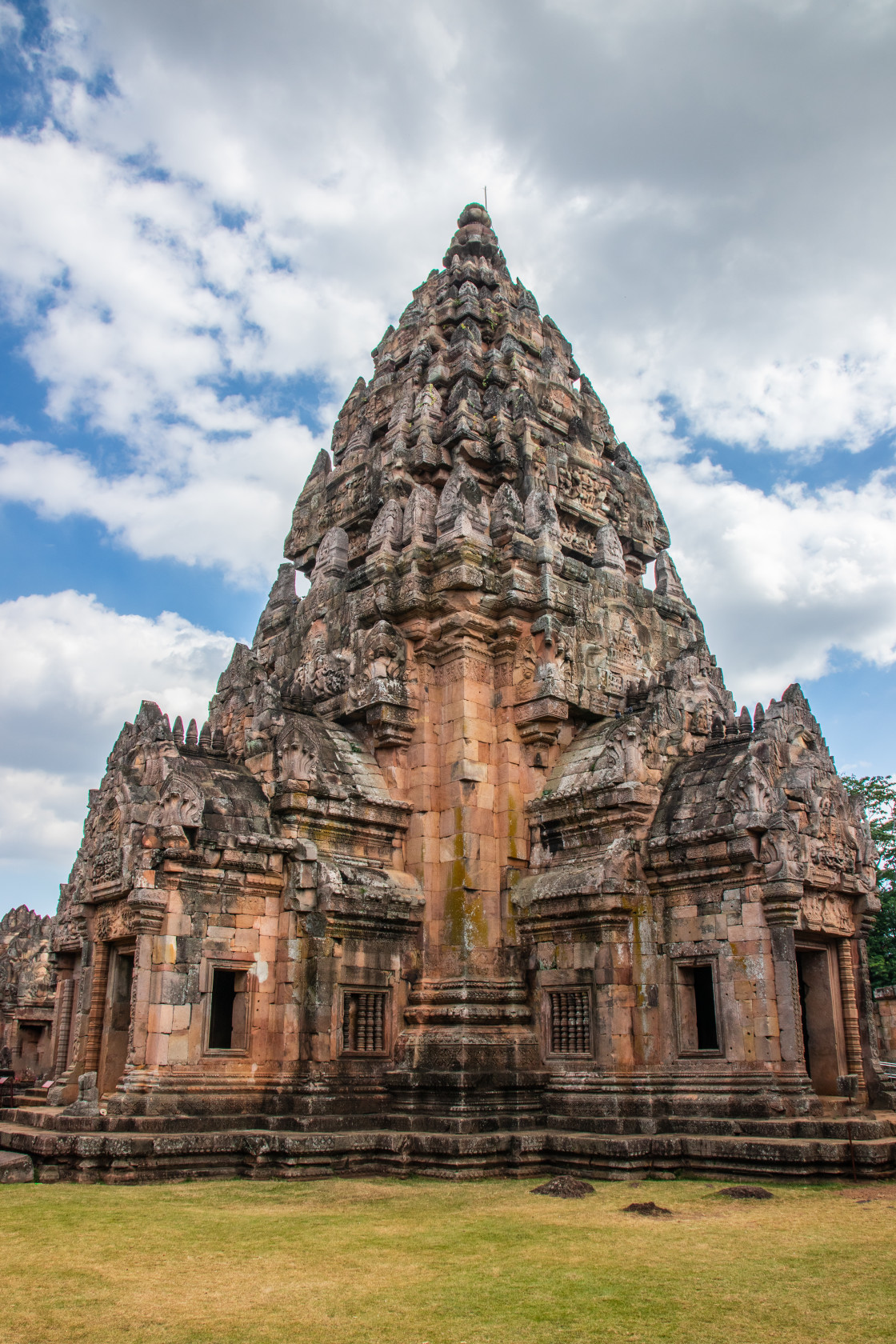 "the Thai Temple Prasat Hin Mueng Tum in the Province Buriram Thailand Asia" stock image