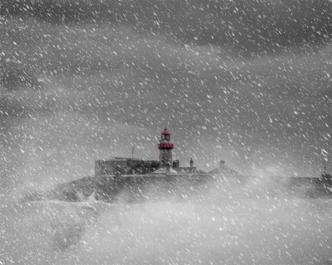 "Port in the Storm" stock image