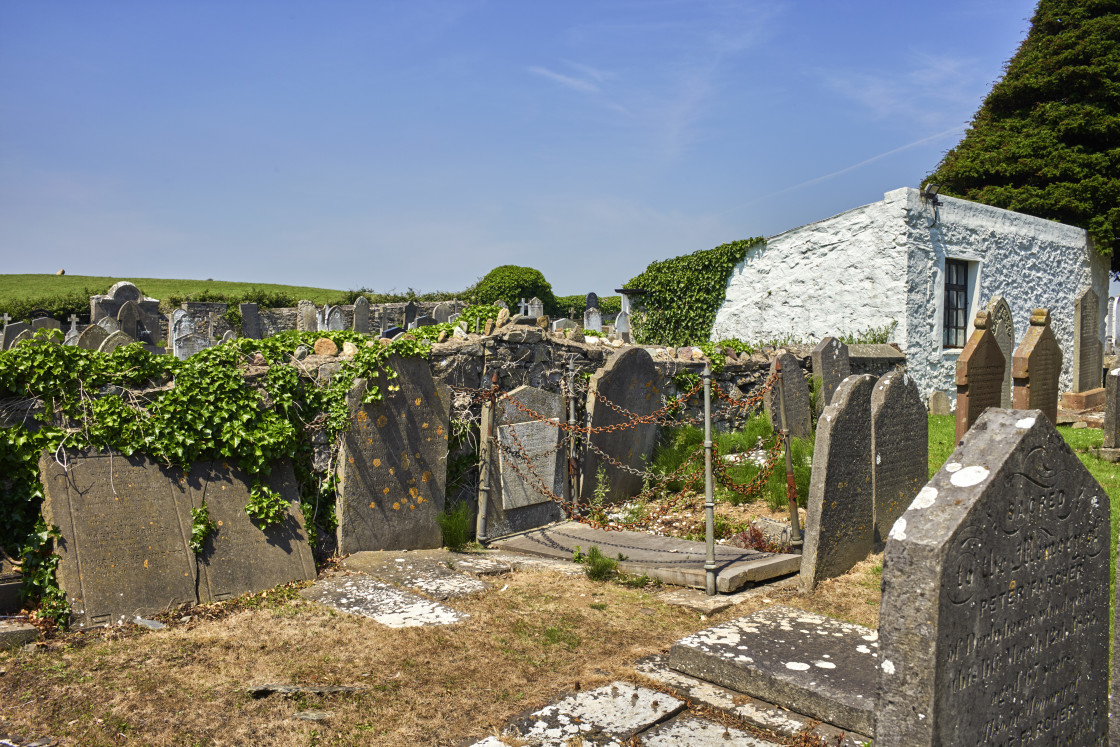 "Vampire or witches grave" stock image