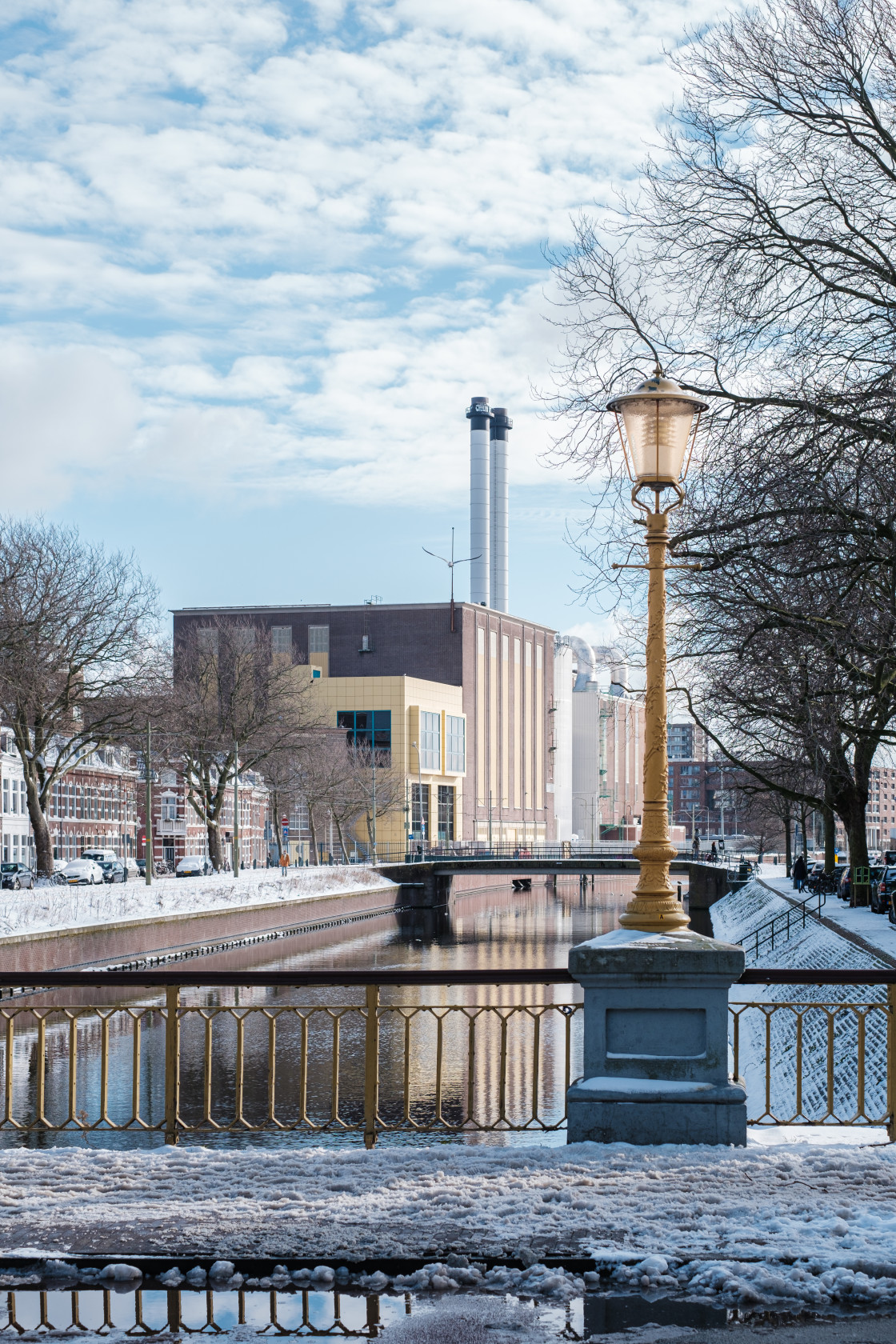 "The Hague in Winter" stock image