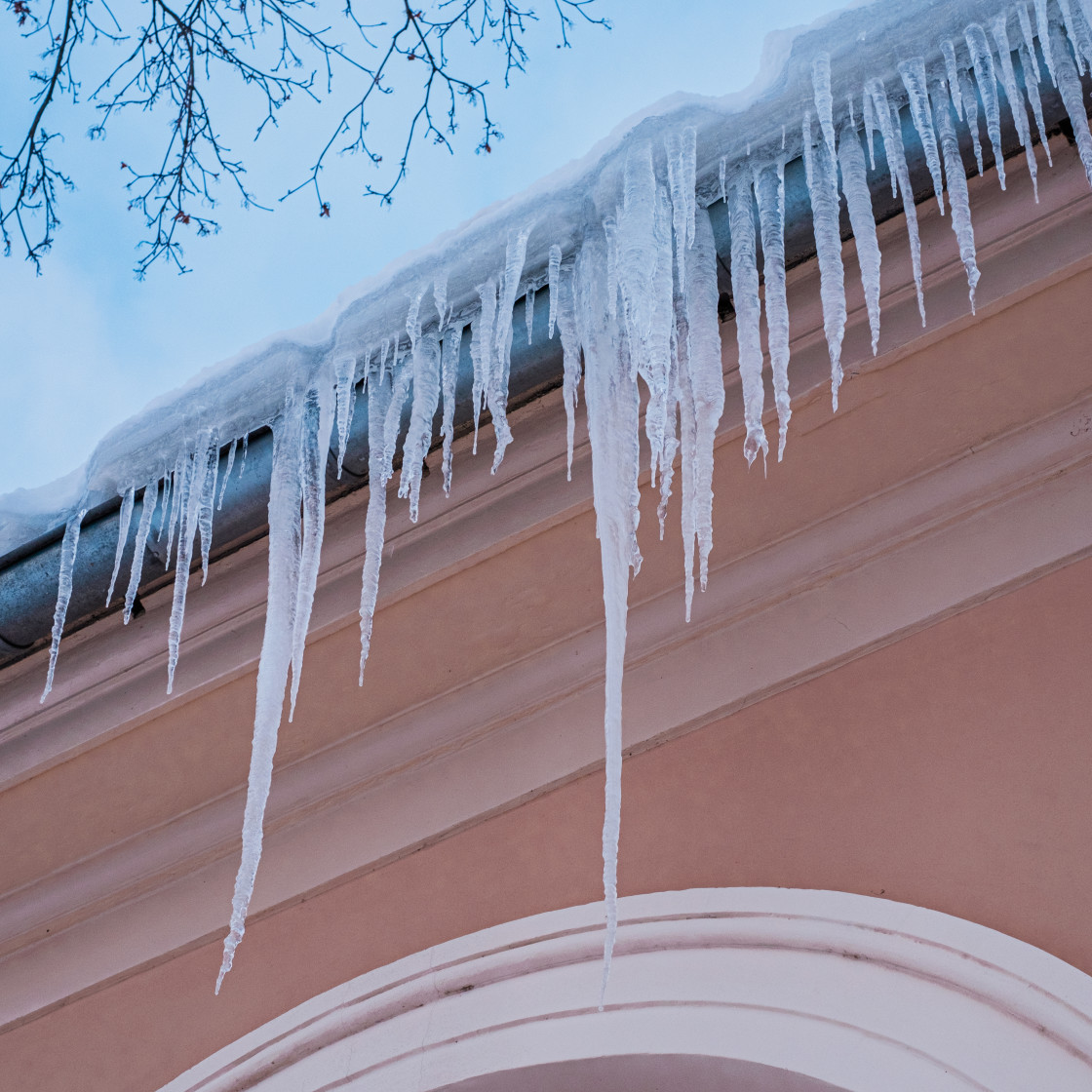 "Icicles" stock image