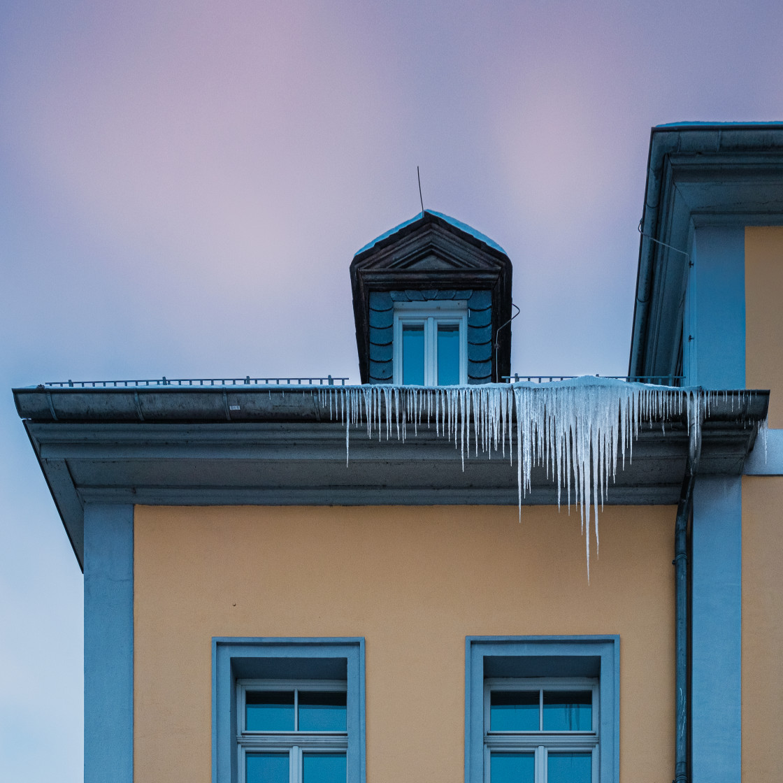 "Icicles" stock image