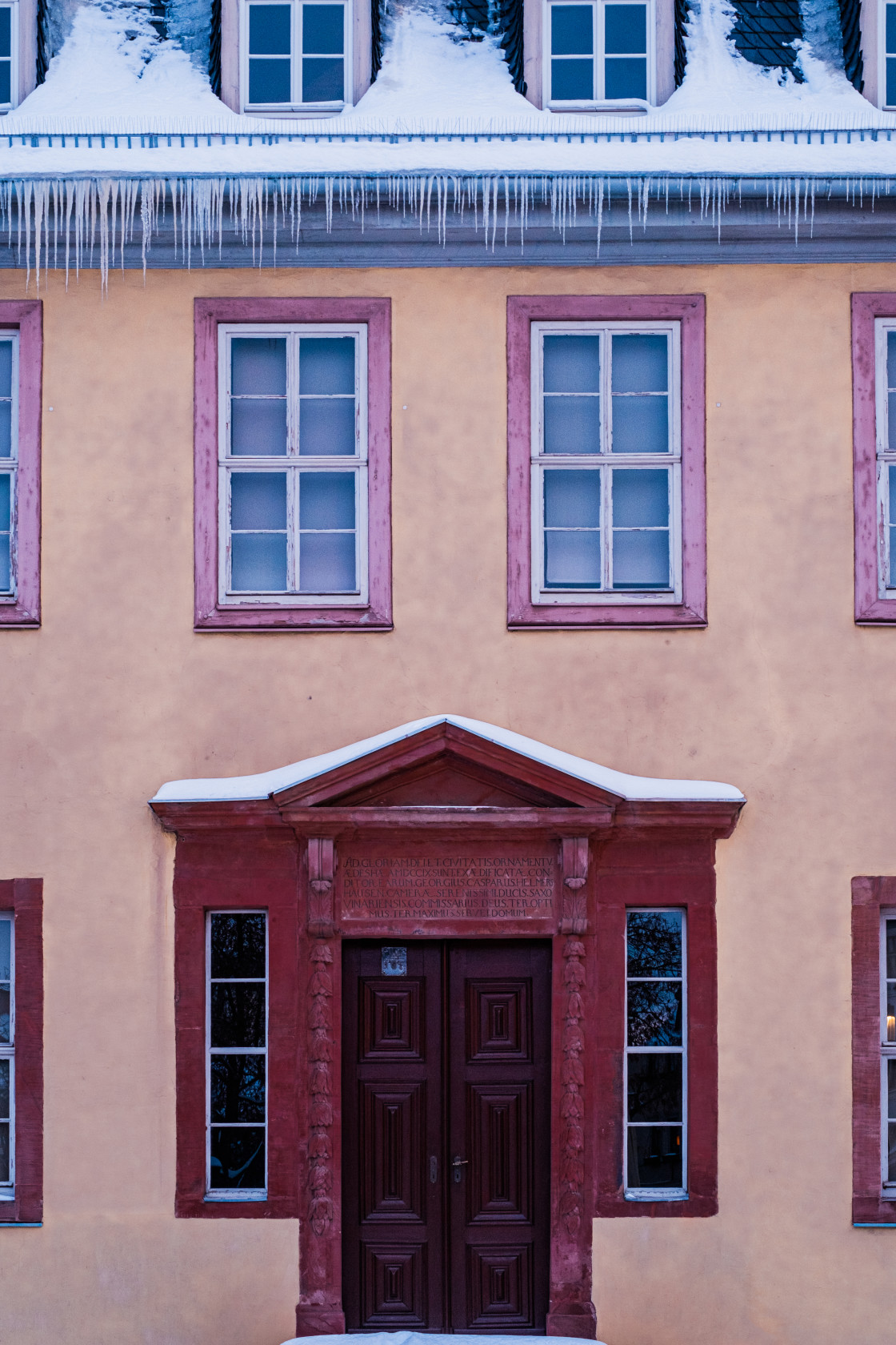 "Goethe-Haus" stock image