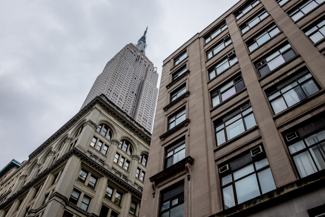 "Empire State building, New York." stock image