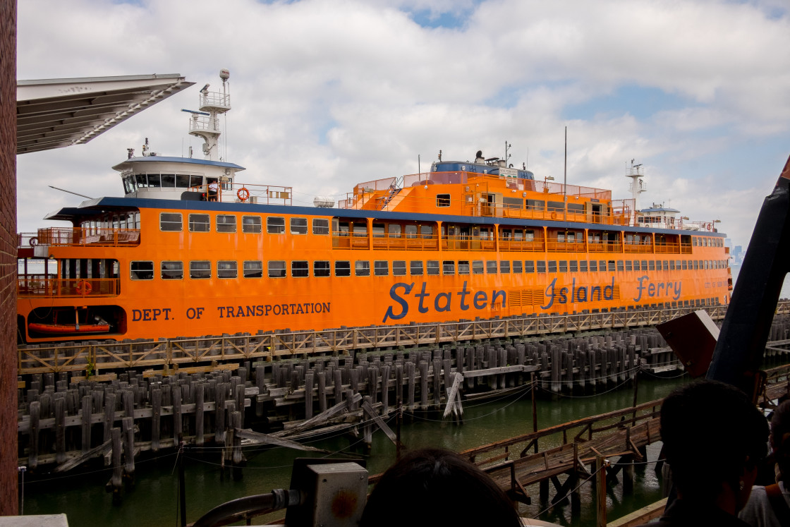 "The Staten Island Ferry" stock image