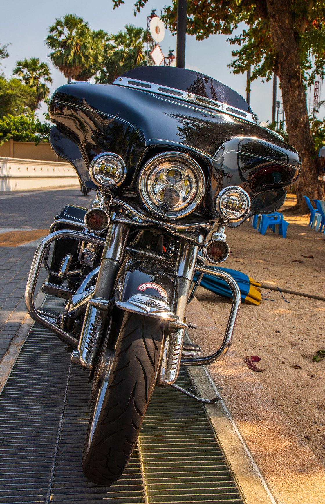 "Harley-Davidson in Thailand Asia" stock image