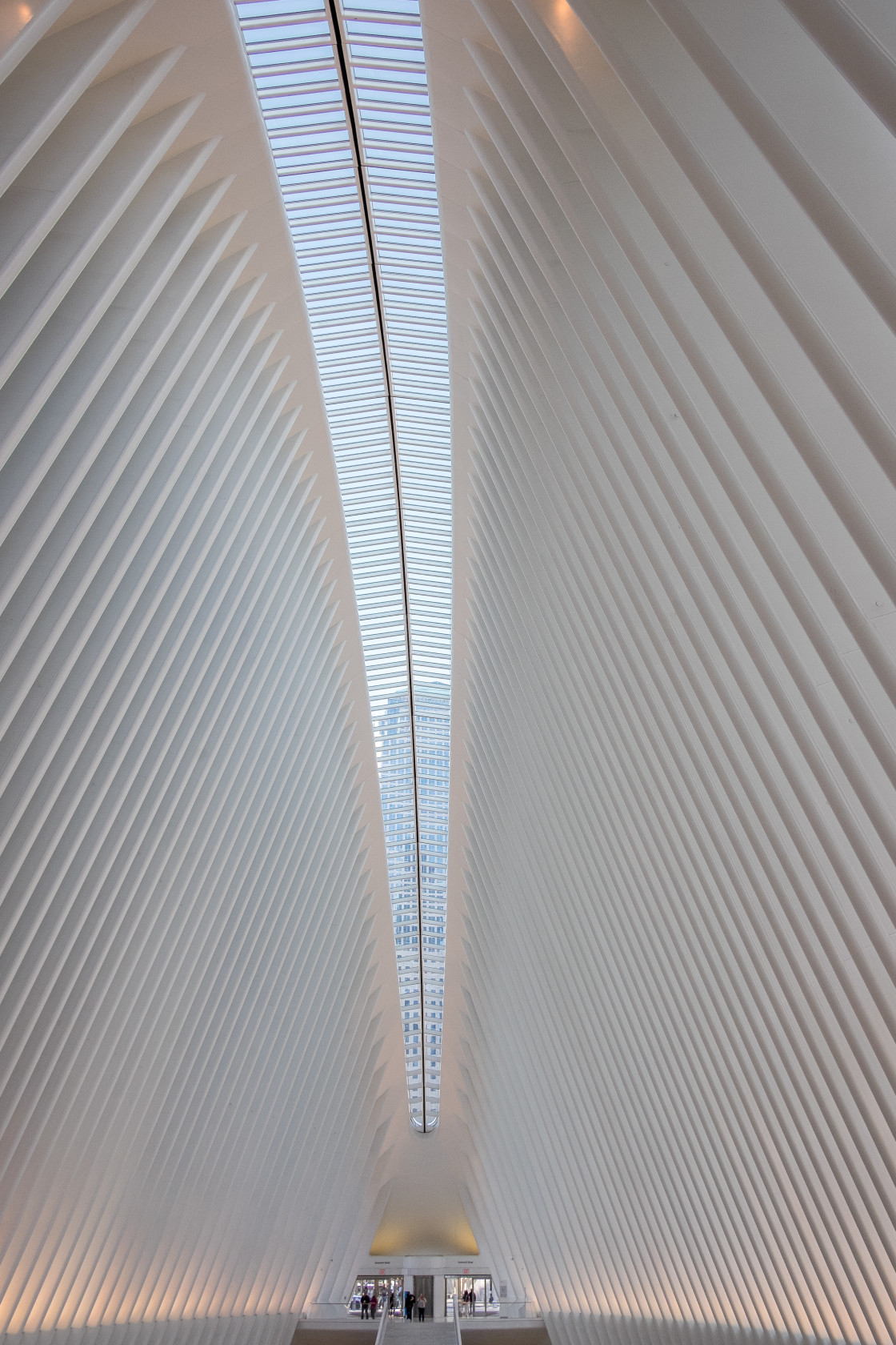 "The Oculus, Westfield Shopping Mall, World Trade Centre, Manhattan." stock image