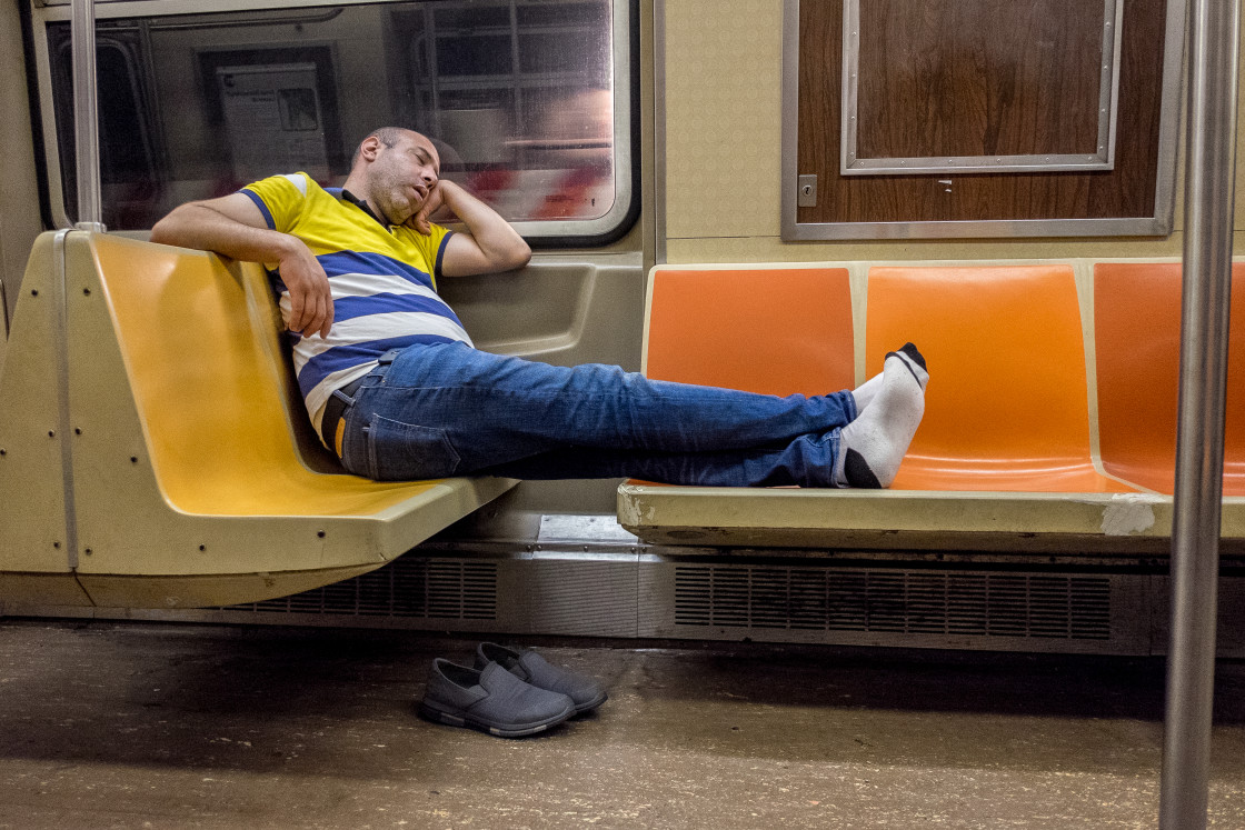 "New York Subway" stock image